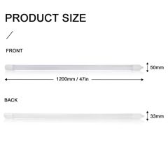 Waterproof LED Light Tri-Proof Fixture Linear with Motion Sensor - Image 3