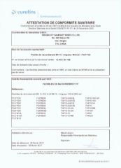 acs certificate from Ningbo Runner Sanitary Ware Co., Ltd.