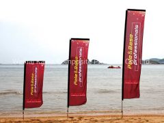 Advertising Flags and Banners Large Beach Flag Cheap Custom Feather Banner - Image 4