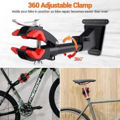 Bicycle Parking Rack Wall Bicycle Wall Mounted Hanger Hook Weight 350g Color Black Origin China Condition New Usage - Image 2