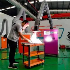 Portable Welding Dust Collector with CE and OEM Exhaust Arm 3m Motor Power 3kw Logo Customizable Color Customizable Filter Area 16.5m2 - Image 5