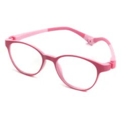 High Quality Crystal Pink Tr90 Kids Best Selling Light Weight Glasses Frames - Image 2