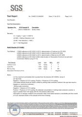 SGS Test Report for Utility Knife-2 certificate from Wenzhou Meters Int'l Trade Co., Ltd.