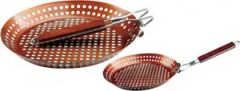 Non-Stick Easy Cleaned Barbecue Grill Frying Pan Grill Rack Skimmer Colander - Suzhou Rdit Commercial Co., Ltd.