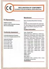 CE Declaration of Conformity (2) certificate from Guangdong Dongjian Medical Technology Co., Ltd.