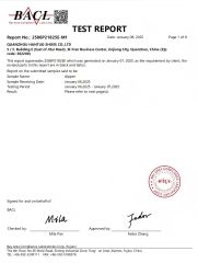 rohs-slipper certificate from Quanzhou Hantuo Shoes Co., Ltd.