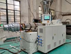 Quality Plastic PVC Pipe Double Screw Extruder HDPE Pipe Single Screw Extruder - Image 4