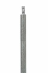 Galvanized Iron GI Earthing Rod Length 3 m Diameter 35 mm Base Shape Round Material Galvanized Iron Usage/Application Used For - Image 2