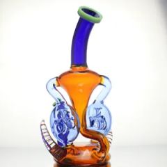 Manufacturer Wholesale Colorful Water Pipe High Quality Glass Oil DAB Rigs with Quartz Banger - Hebei Youxin Glass Products Co., Ltd.
