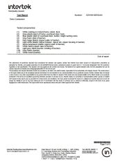 Chemical combustion test report of Bed rail certificate from Anhui Talent Baby Products Co., Ltd.