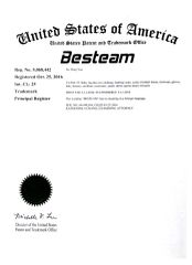 BESTEAM-USA certificate from Xiamen Junmao Technology Co., LTD
