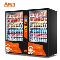 Afen Note Operated Drink Vending Machine Snack Vending Machines with Refrigeration - Image 2