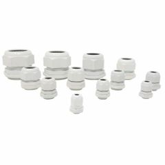 PVC Cable Gland Size 25 mm Color White Material PVC Thread Type PG IP Rating - Image 3