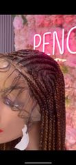 Colour 30 All back braided wig - Image 2