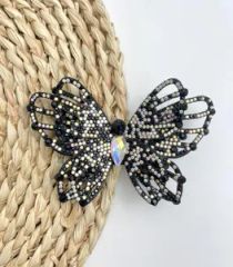 Customizable Multi-Color Rhinestone Butterfly Shoe Accessories Sparkling Footwear Decoration - Image 5