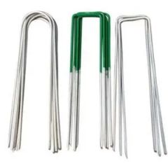 Galvanized Landscape Staples U Type SOD Staples for Garden - Image 1
