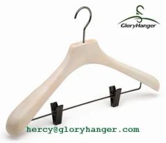 Custom Clips Garment Hanger for Man Suit Display - Image 3