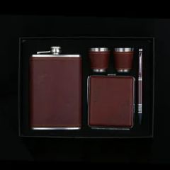 304 Stainless Steel Hip Flask Set with Funnel Shot Glass Gift - Image 5