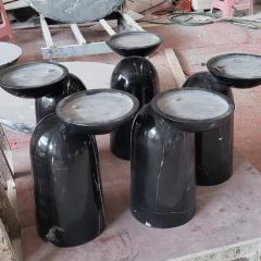 Luxury Customized Natural Stone Furniture Marble Top Stone Dining Table Coffee Table - Image 4