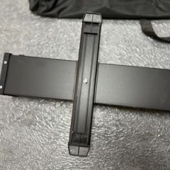 Simple Yet Effective Black Iron Roll up Banner Stand for Advertisements - Image 2