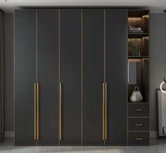 Factory Outlet Customize Wooden Furniture Portable Wardrobe - Image 1