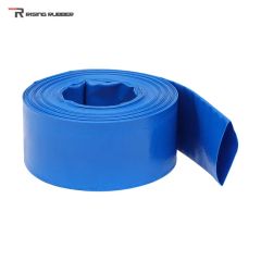 Flexible 2 3 4 6 Inch Agricultural Irrigation Water Discharge PVC Lay Flat Hose - Qingdao Rising Rubber Co., Ltd.