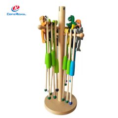 Customizable Wooden Toy and Game Display Stand for Kids Size Customized Type Countertop Origin Shenzhen OEM/ODM Available - Shenzhen Centroyal Metal & Plastic Co., Ltd.