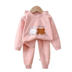 Twin Matching Baby Rompers - Gender-Neutral Color Set - Image 3