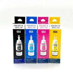 664 T664 664 Ecotank Refill Dye Ink 70ml Weight 16kgs Origin China Ink Volume 70ml Net Content 70ml Model NO. T664 ink Trademark - Image 5