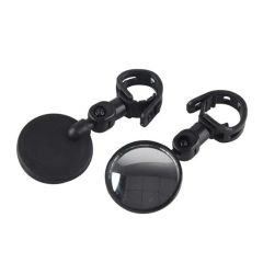 Bicycle Rearview Mirror Wide Angle Convex Mirror Cycling Mirror Mountain Bike Rearview Mirror Silicone Handle Rearview Mirror - Image 5