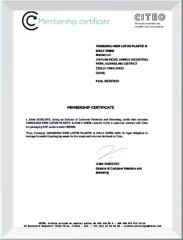 2 certificate from Yangzhou New Lotus Plastic & Daily Chemicals Co., Ltd.