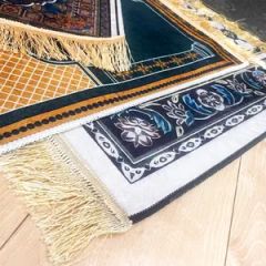 Muslim Prayer Rug, Beautifully Lightweight Carpet, Dubai Rug Origin China Design Muslim Thickness 5-10mm Technics - Image 5