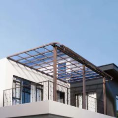 Custom Polycarbonate Outdoor Canopy for Retractable Roof and Patio Awning - Song New Material Technology Co., Ltd