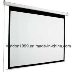 122" Electric Screen Tab Tensioned, Projector Screens Gain 1.2 Format 16:9 Origin China Material Metal HS Code 90106000 Style Electronic - Image 1