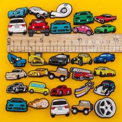 Wholesale New Arrival Custom PVC Trucks Shoe Decorations Thick 3mm Origin Fujian Model NO. HYB Weight 2g/Piece Custom Style - Image 3
