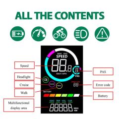Ebike Screen for Long-Distance Rides with Bicycle Computer Accessories - Image 4