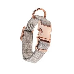 High Quality Woolen Dog Leash Custom Metal Chain Collar - Image 1