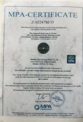MPA CERTIFICATE certificate from SIGNI INDUSTRIAL (SHANGHAI) CO., LTD.
