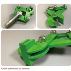 Conveyor Belt Clamping Tool Plier Vice Grip Origin China Shape Rhombic Jaw Width 50mm Type Stationary Trademark BAI-OTT Model NO. #R020200 - Image 2