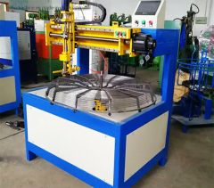 High Speed Electric Fan Guard Machine Making Radial Wire Fan Grills - Image 2
