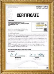 1 certificate from Dongguan Huchong Pet Products Co., Ltd