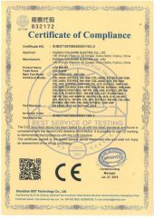 Colshine CE-LVD of led bulbs certificate from Fuzhou Colshine Electric Co., Ltd.