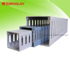 Cable Protector PVC Wiring Duct Slotted with Cover OEM OEM Origin China Shape Square Material PVC Trademark N/M Hole With - Image 6