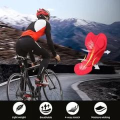 Sportswear Sports Clothing Outdoor Men's Bike Pants Long 4D Padded Cycling Tights Leggings Riding Bicycle - Xiamen Ruliron Trading Co., Ltd.