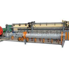 Garden Fence Stainless Steel Galvanized Wire PVC Coated Wire Mesh Chain Link Fence Weaving Machine Factory Price - HEBEI LAIJI IMP& EXP CO., LTD.