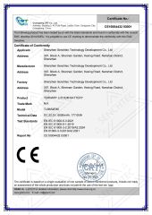 CE EMC Certificate - 8000mAh 6S Battery Pack certificate from Shenzhen Senchtec Technology Co., Ltd.