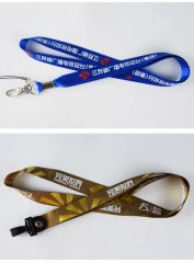 Customized Sublimation Logo Lanyards with No Minimum Order Width 25mm Origin China Pattern LOGO Style Business HS Code - Image 3