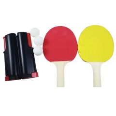 Training Durable Ping Pong Racket Set with Net - Image 1