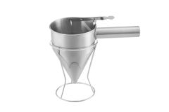 German Quality CE Market Leading Price With Stand Cake Decoration Bakery Stainless Steel 1 3L Capacity Rubber Stand Piston Funnel  - Expondo (Guangzhou) Mechanical Equipment Co., Ltd.