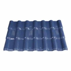 Blue+Grey Color Spanish Synthetic Resin PVC Roof/Roofing Tile - KUNSHANG INTERNATIONAL CO., LTD.